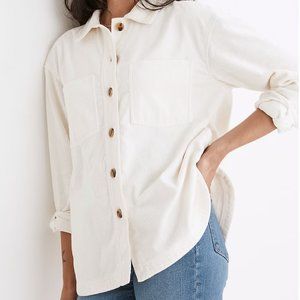 Madewell Corduroy Sunday Shirt XS Lighthouse